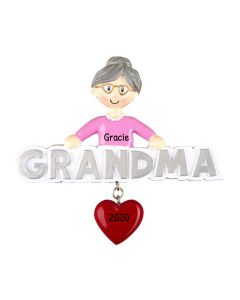 Personalized Grandma Ornament 