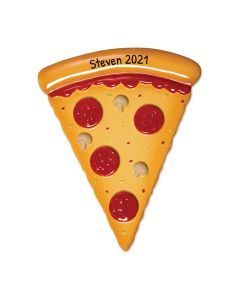 Personalized Pizza Ornament