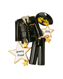 Personalized Army Uniform Ornament
