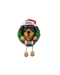 Personalized Rottweiler Dog Ornament 