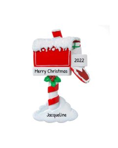 Personalized Mailbox Christmas Tree Ornament