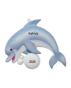 Personalized Dolphin Aquarium Animals Ornament