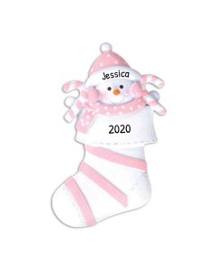 Personalized Snow Baby Ornament 