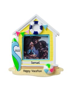 Personalized Vacation Summer Home Photo Ornament