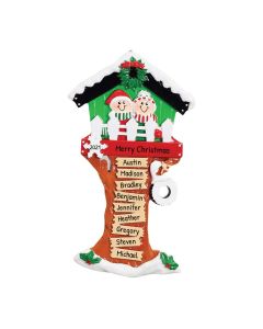 Personalized Tree House Ornament 