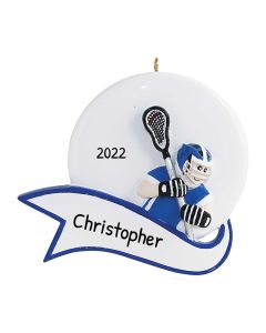 Personalized Lacrosse Ball Ornament