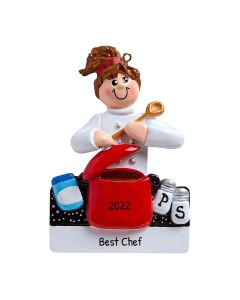 Personalized Love's to Cook Ornament