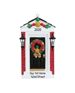 Personalized Colonial Door Ornament