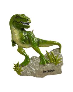 Personalized T Rex Dinosaur Ornament