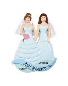 Personalized Women Marriage Ornament