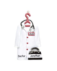 Personalized Doctor Uniform Ornament 