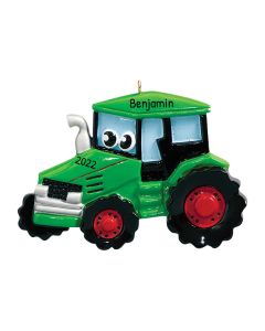 Personalized Tractor Toy Ornament