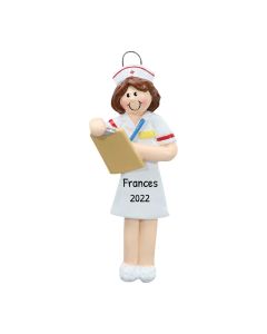 Personalized Nurse Ornament 