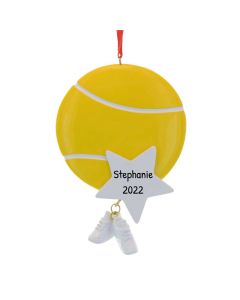 Personalized Tennis Sneakers Ornament 
