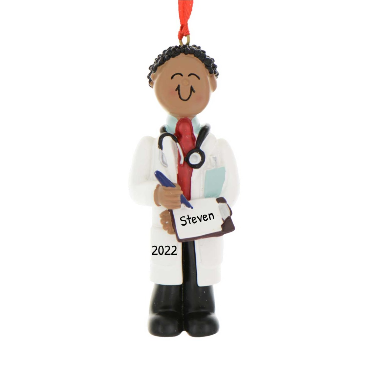 Personalized Doctor Christmas Tree Ornament 2019 - Man Medical 